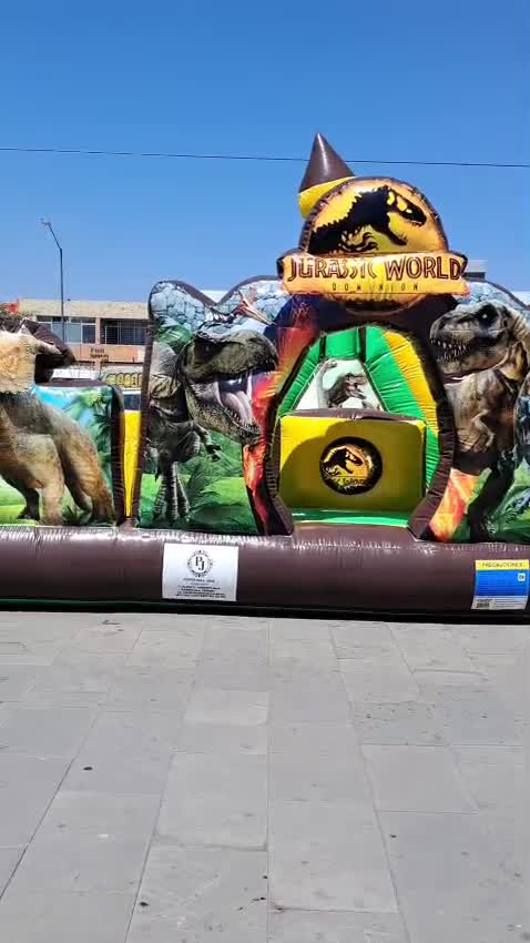 Vista previa escaladora de dinosaurios